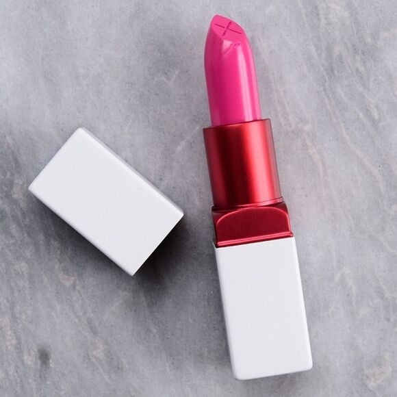 Smashbox PoolSide Prime and Plush BE LEGENDARY Lipstick (HOT PINK) - Picture 2 of 14